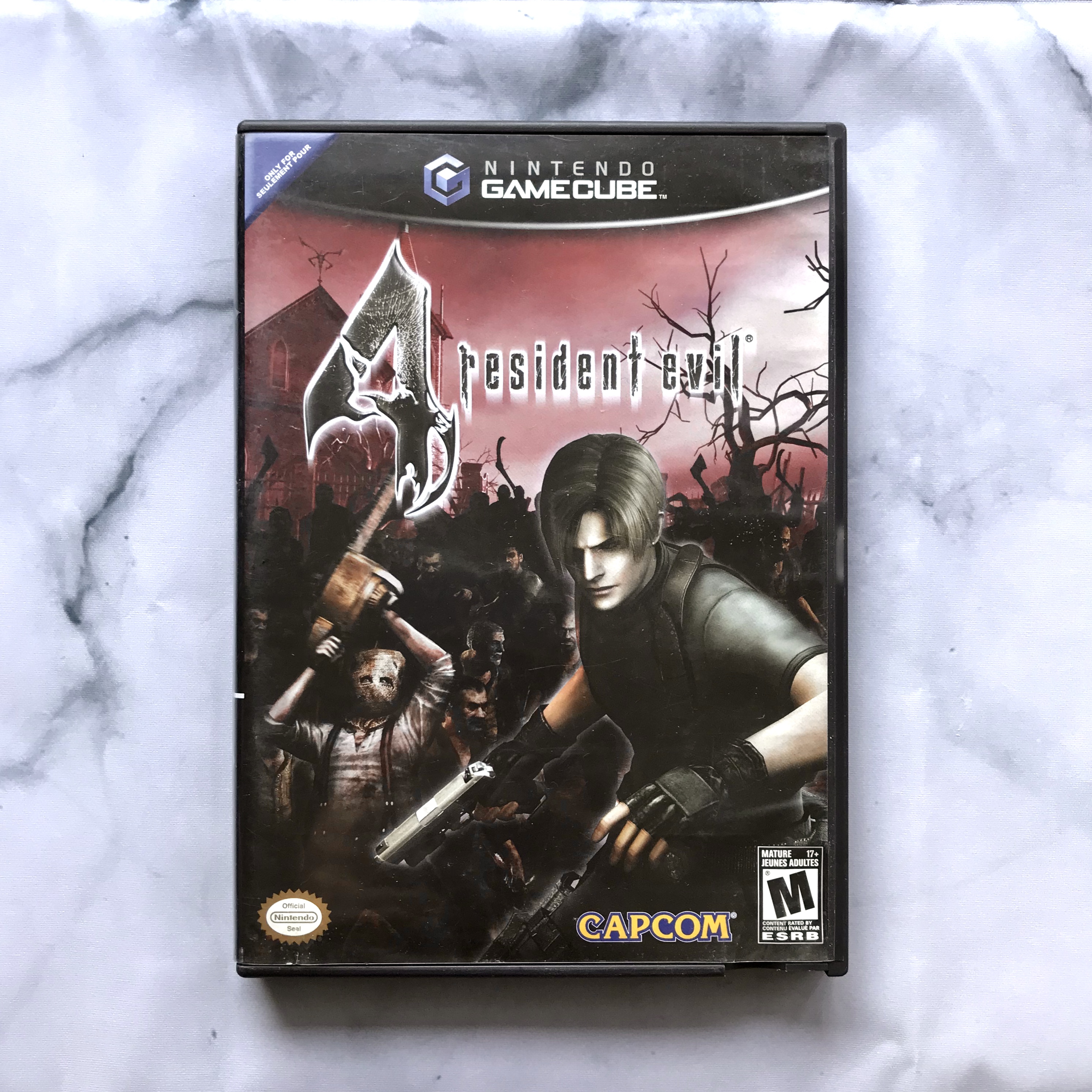 Resident Evil 4 Authentic Nintendo Gamecube Game 