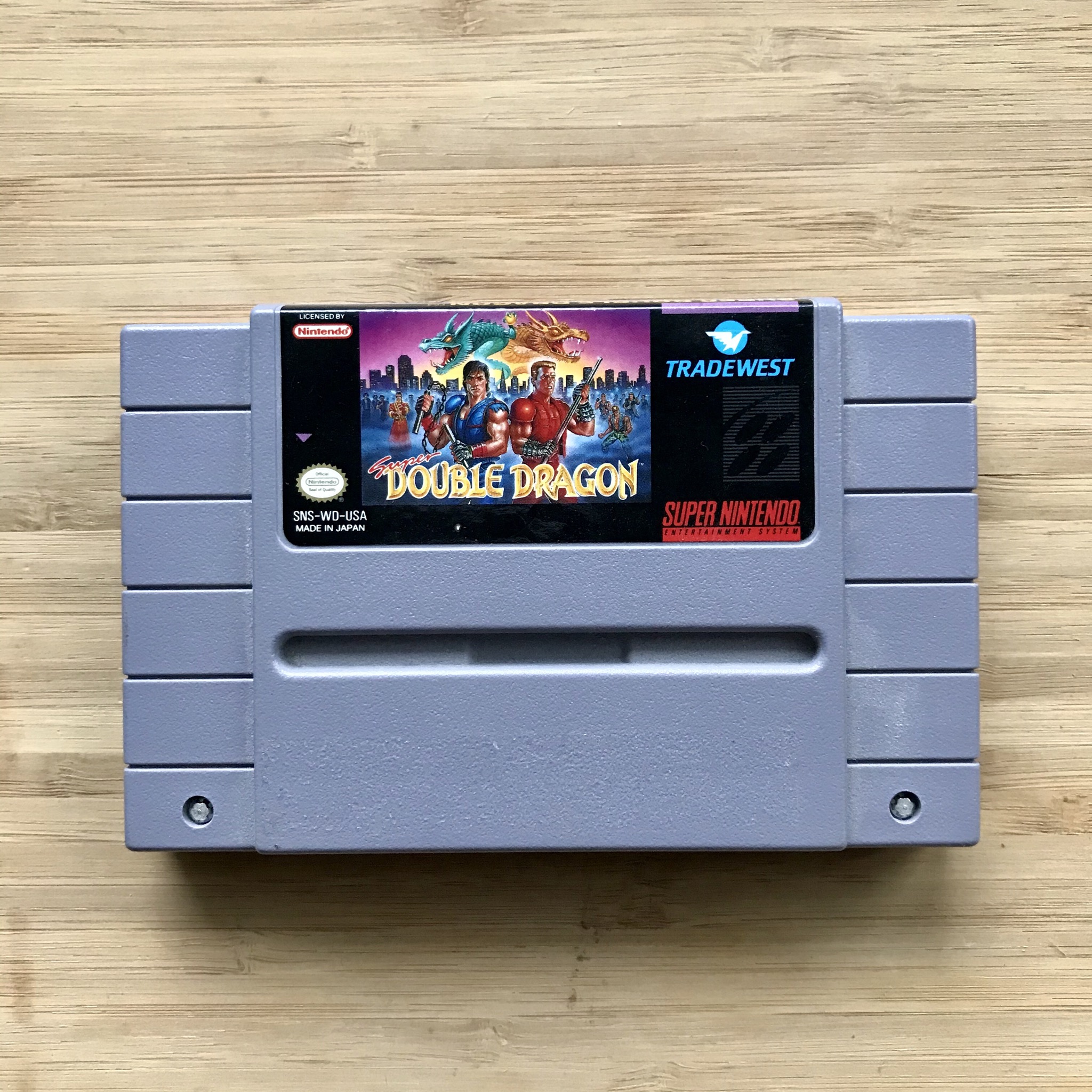 Super Double Dragon SNES Super Nintendo